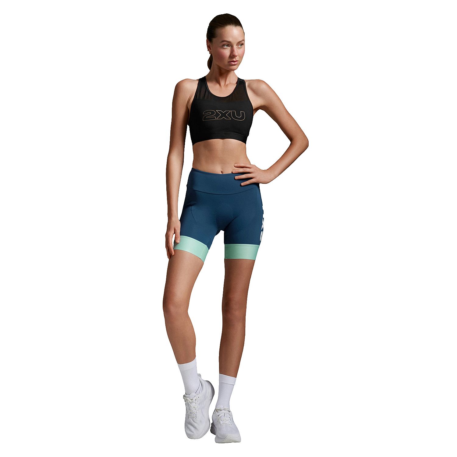 WT7403B-JLMMAJ-2XU-Aero-Tri-7-Inch-Shorts-Jelly-MintMajol-dames-afbeelding-1