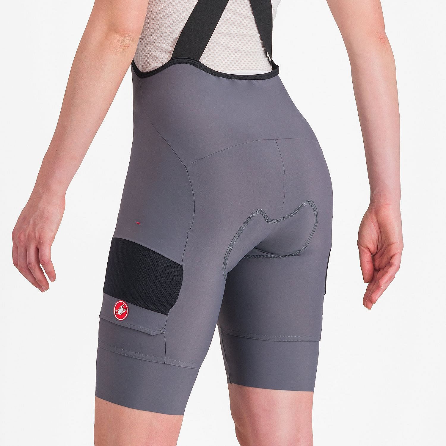 111416-Castelli-Unlimited-cargo-w-bibshort-grijs-dames-afbeelding-5