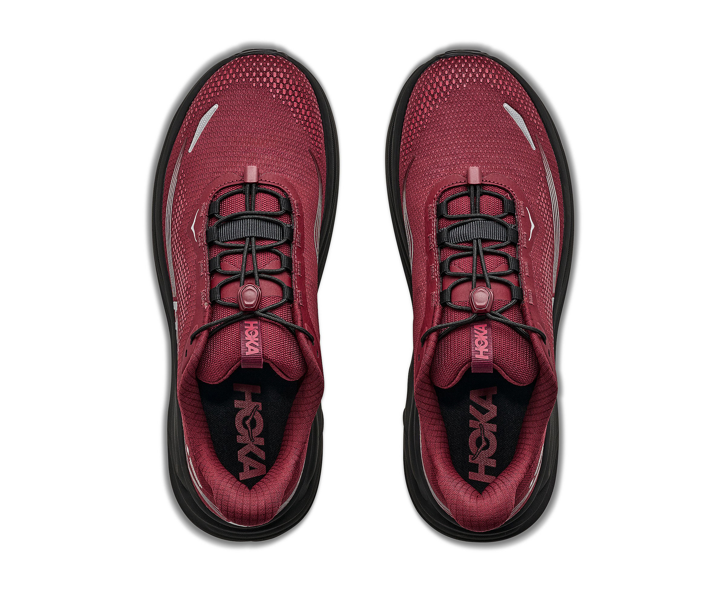 145552-Hoka-Clifton-11-GTX-hardloopschoenen-varsity-burgundycarbon-black-heren-afbeelding-2