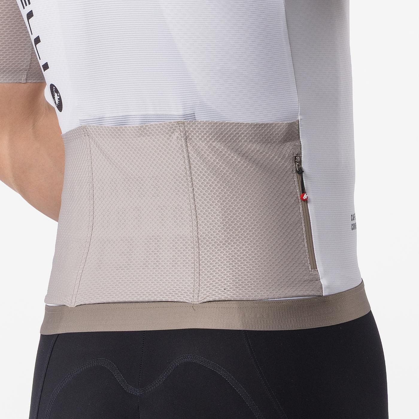 140590-Castelli-corretto-jersey-ivoryclay-black-heren-afbeelding-4