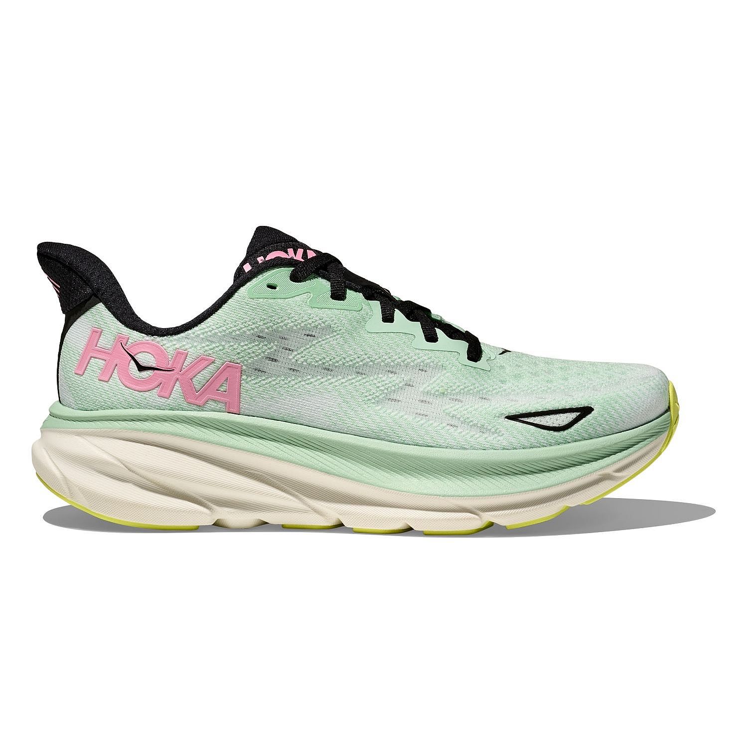 1127896-MNW-Hoka-Clifton-9-hardloopschoenen-mint-fluoritesnow-melt-dames-afbeelding-1