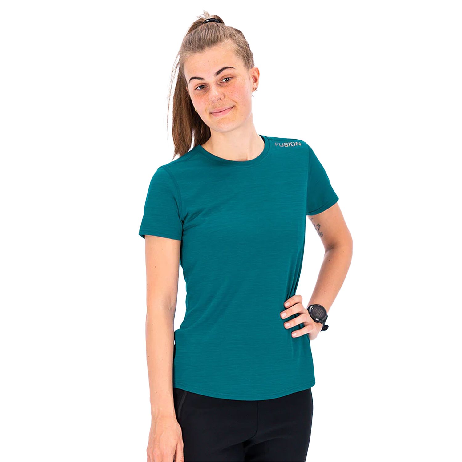 94830-Fusion-C3-T-shirt-turquoise-dames-afbeelding-1
