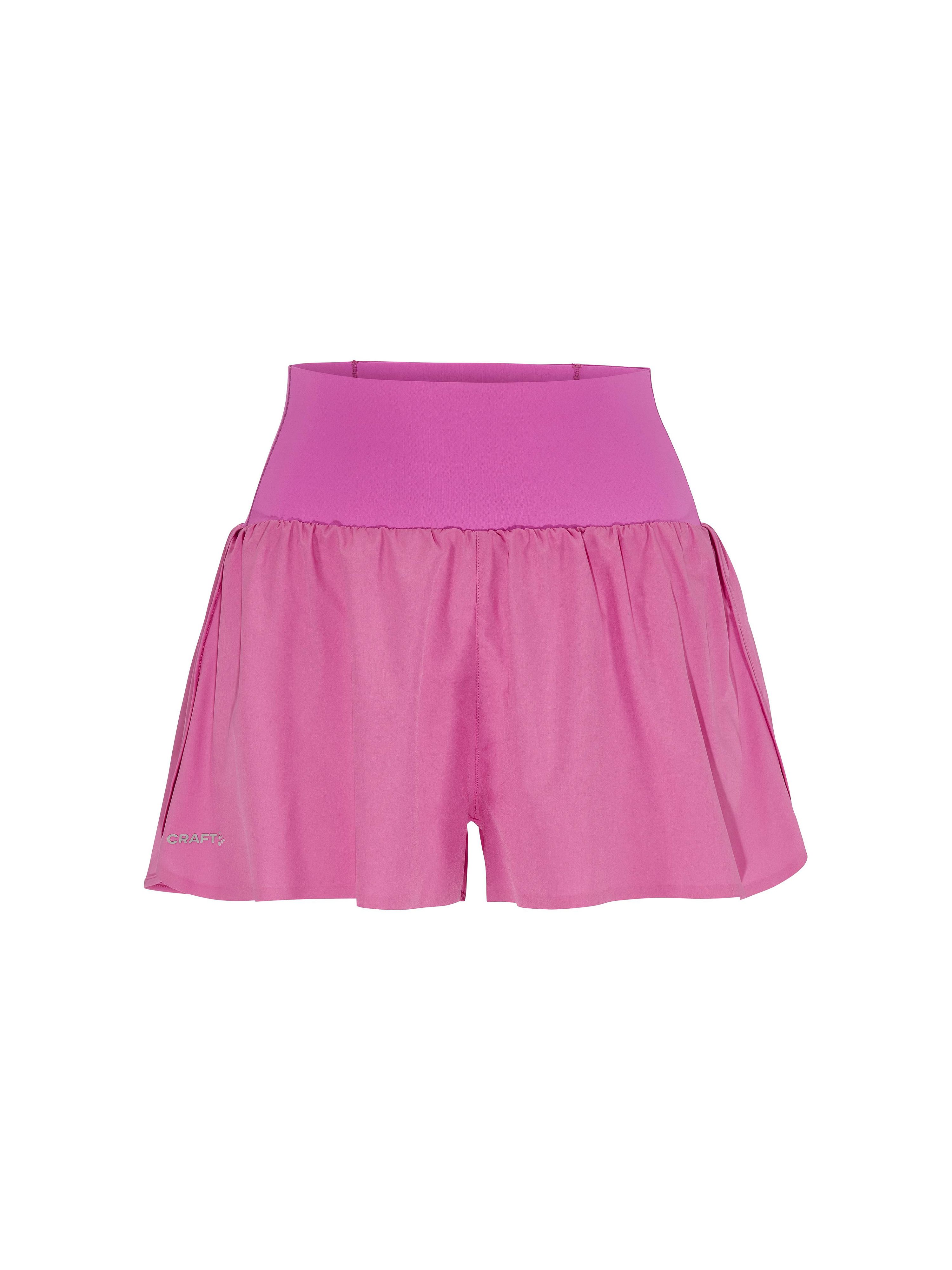 C17307-7660-Craft-hypervent-wide-hardloopbroek-kort-dames-magenta-afbeelding-1