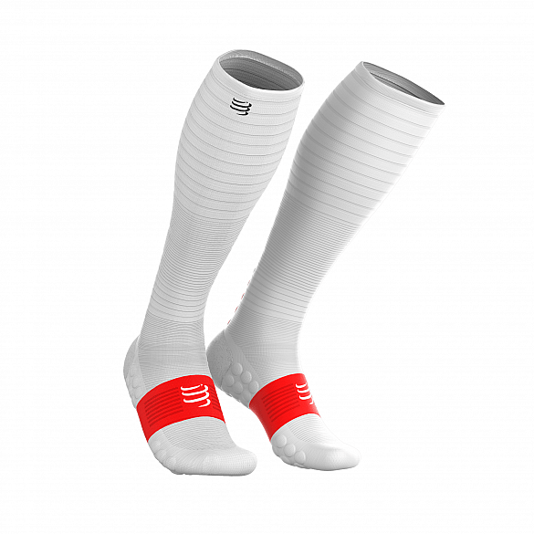 47554-Compressport-Full-socks-oxygen-compressiesokken-wit-afbeelding-1