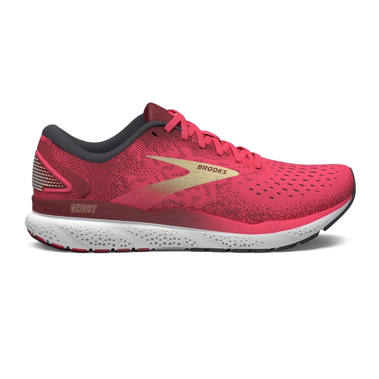 1204071B634-Brooks-Ghost-16-hardloopschoenen-roodwit-dames-afbeelding-1