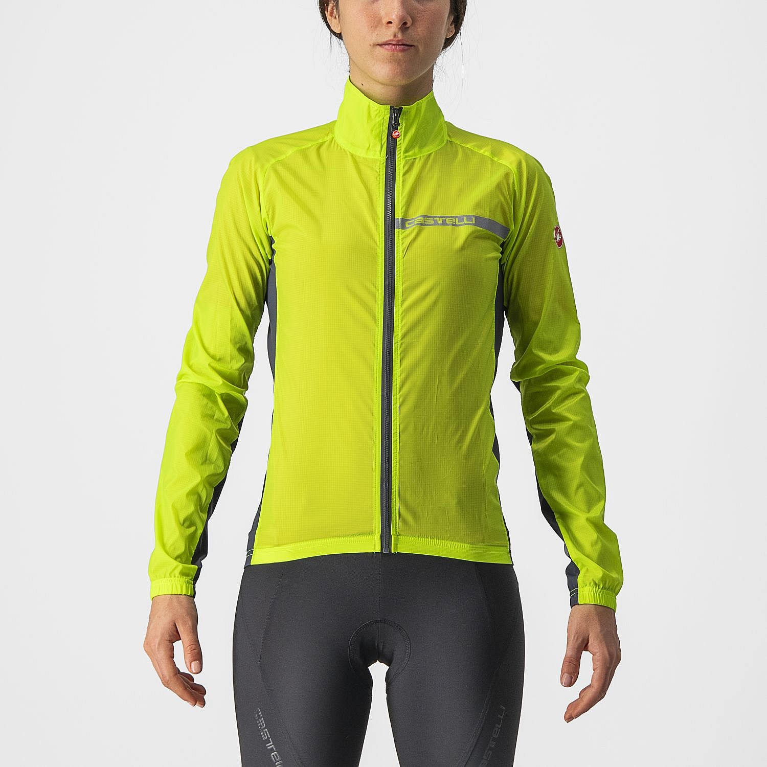 82342-Castelli-Squadra-stretch-fietsjack-lange-mouw-groengeel-dames-afbeelding-1
