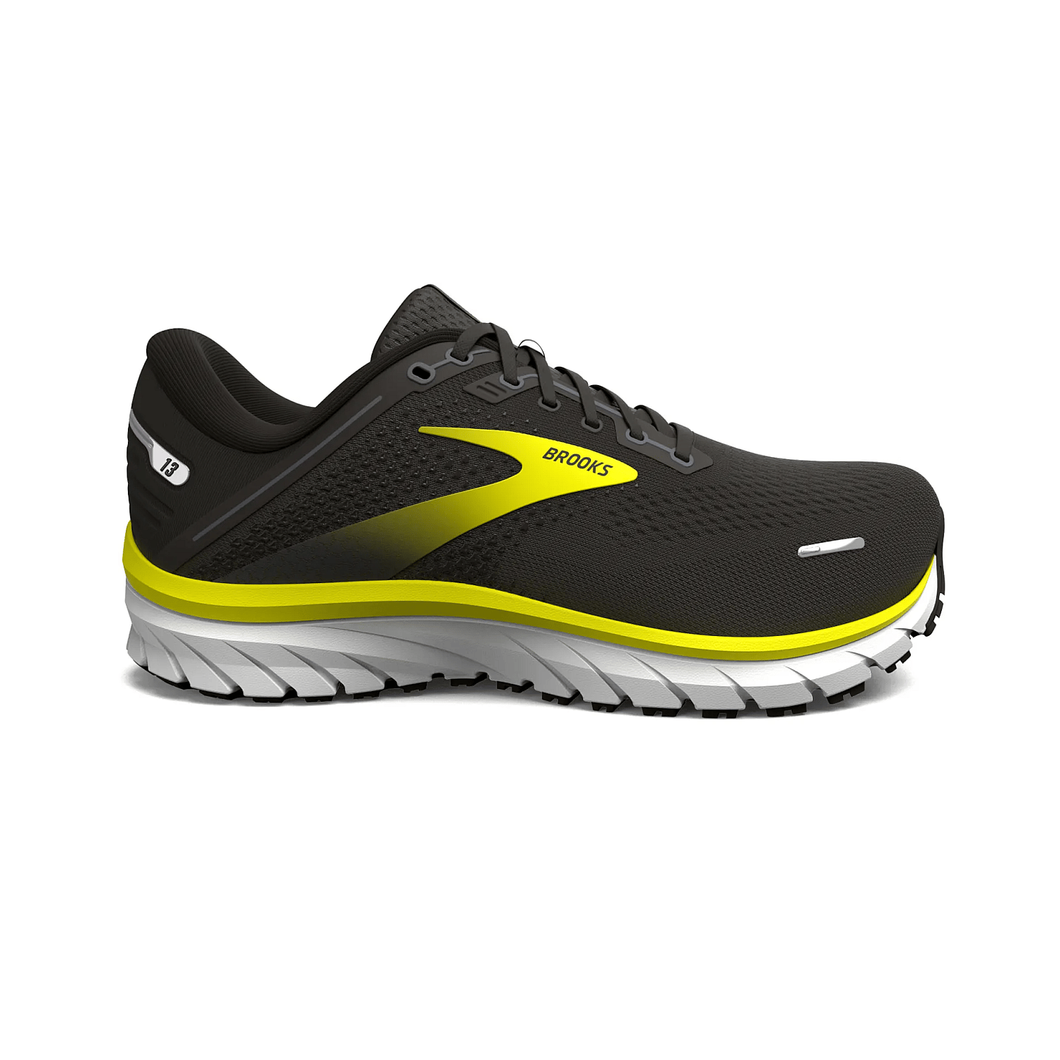 114547-Brooks-Defyance-13-hardloopschoenen-Narrow-zwartgeel-heren-afbeelding-1