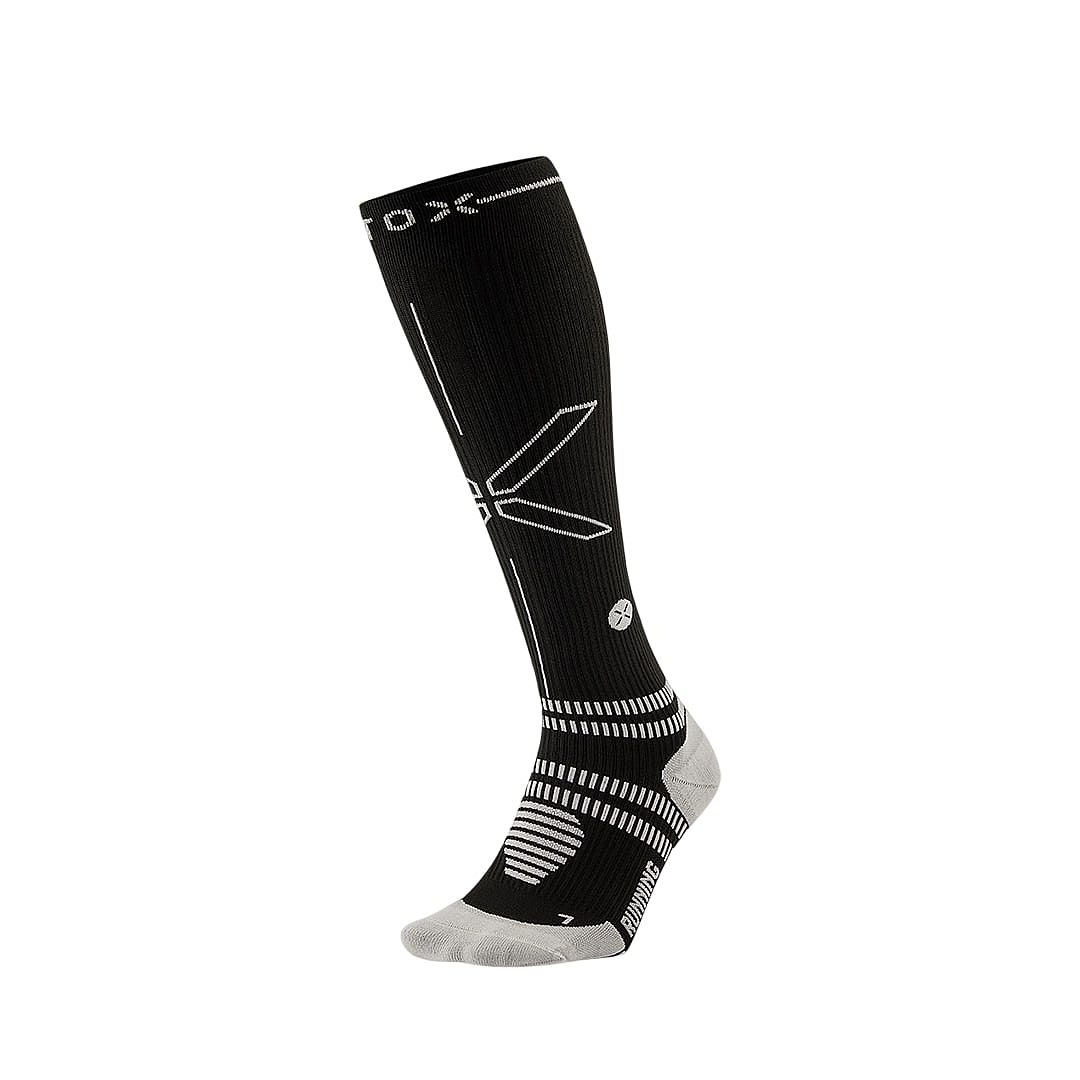 116189-Stox-Running-Socks-zwartgrijs-dames-afbeelding-1