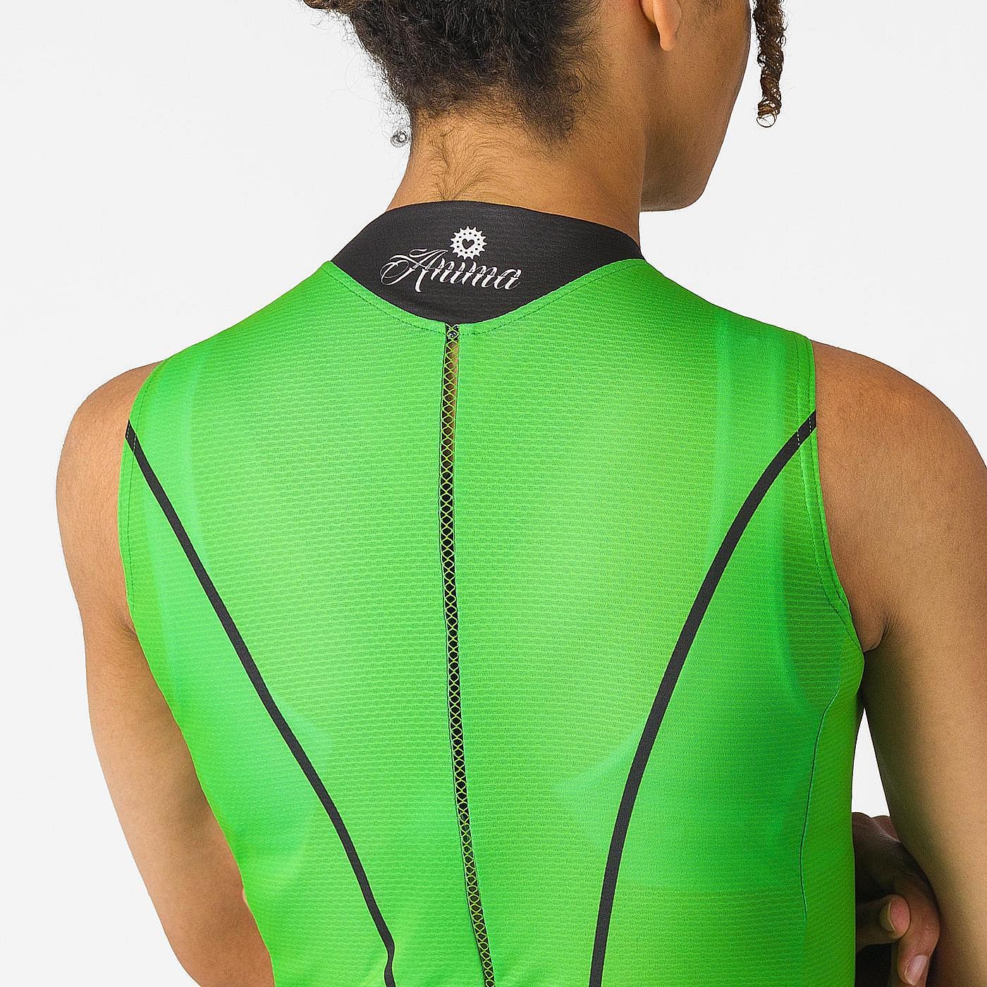 141120-Castelli-anima-flow-sleeveless-kelly-greenblack-dames-afbeelding-4