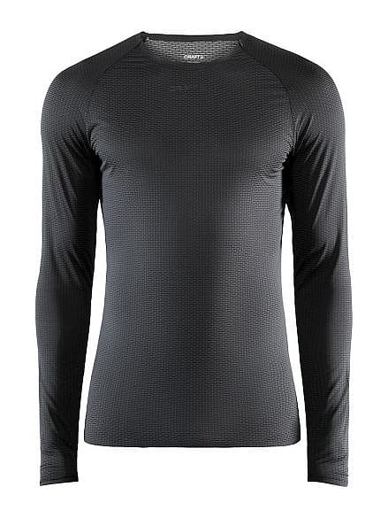 60605-Craft-Pro-Dry-Nanoweight-lange-mouw-ondershirt-zwart-heren-afbeelding-1