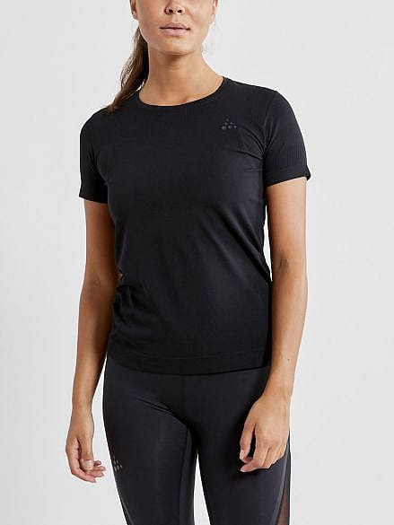 59595-Craft-Fuseknit-light-korte-mouw-ondershirt-zwart-dames-afbeelding-2