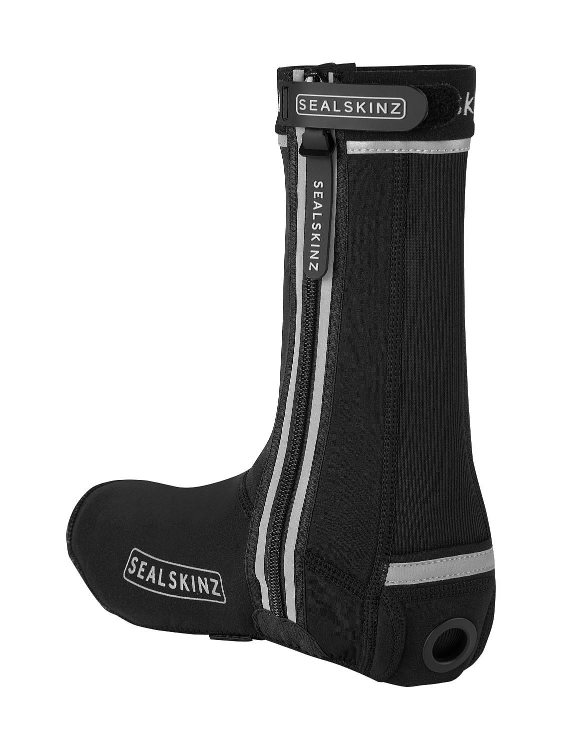 48238-Sealskinz-Barsham-All-weather-LED-fiets-open-zool-overschoen-zwart-afbeelding-1
