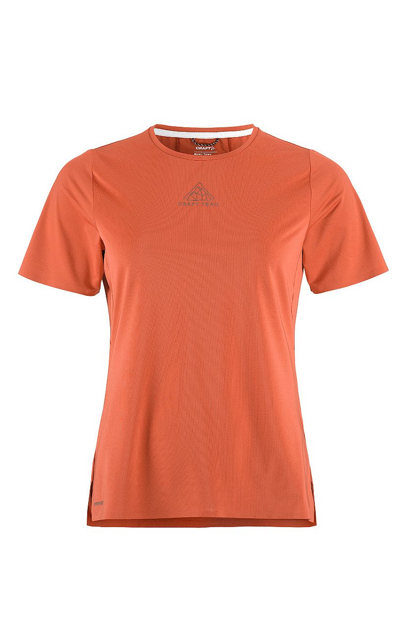 114790-Craft-PRO-Trail-hardloopshirt-korte-mouw-2-rood-dames-afbeelding-1