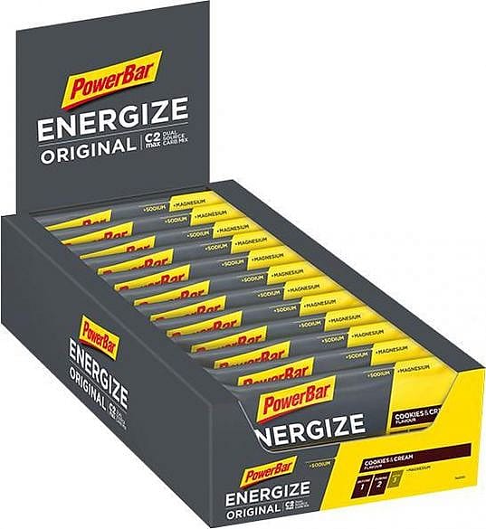 90936-Powerbar-Energize-bar-energiereep-cookies--cream-15-x-55-gram-afbeelding-1