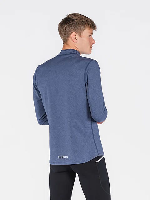 94322-Fusion-C3-Zip-Neck-blauw-heren-afbeelding-2