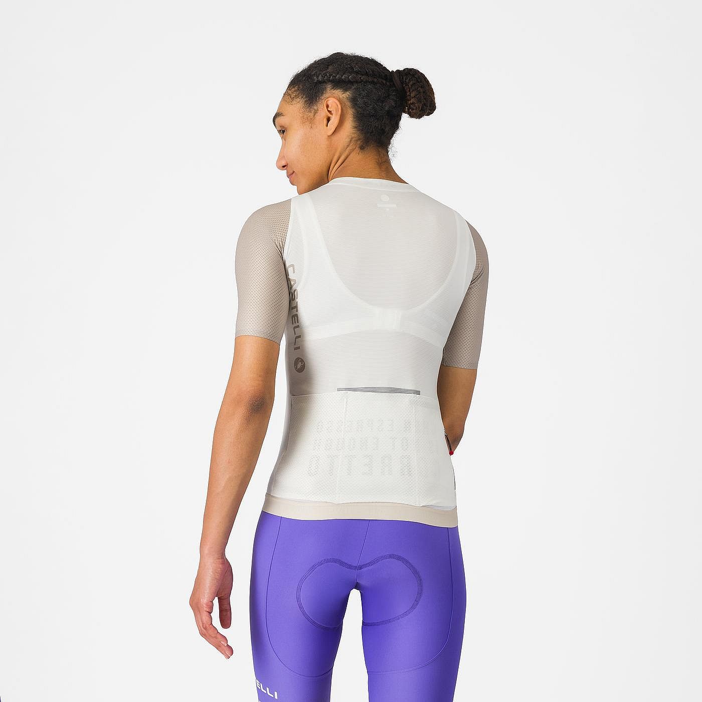 141055-Castelli-corretto-w-jersey-ivoryclay-black-dames-afbeelding-2