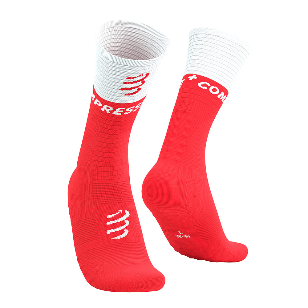 116171-Compressport-Mid-Compression-v2.0-hardloopsokken-rood-afbeelding-1