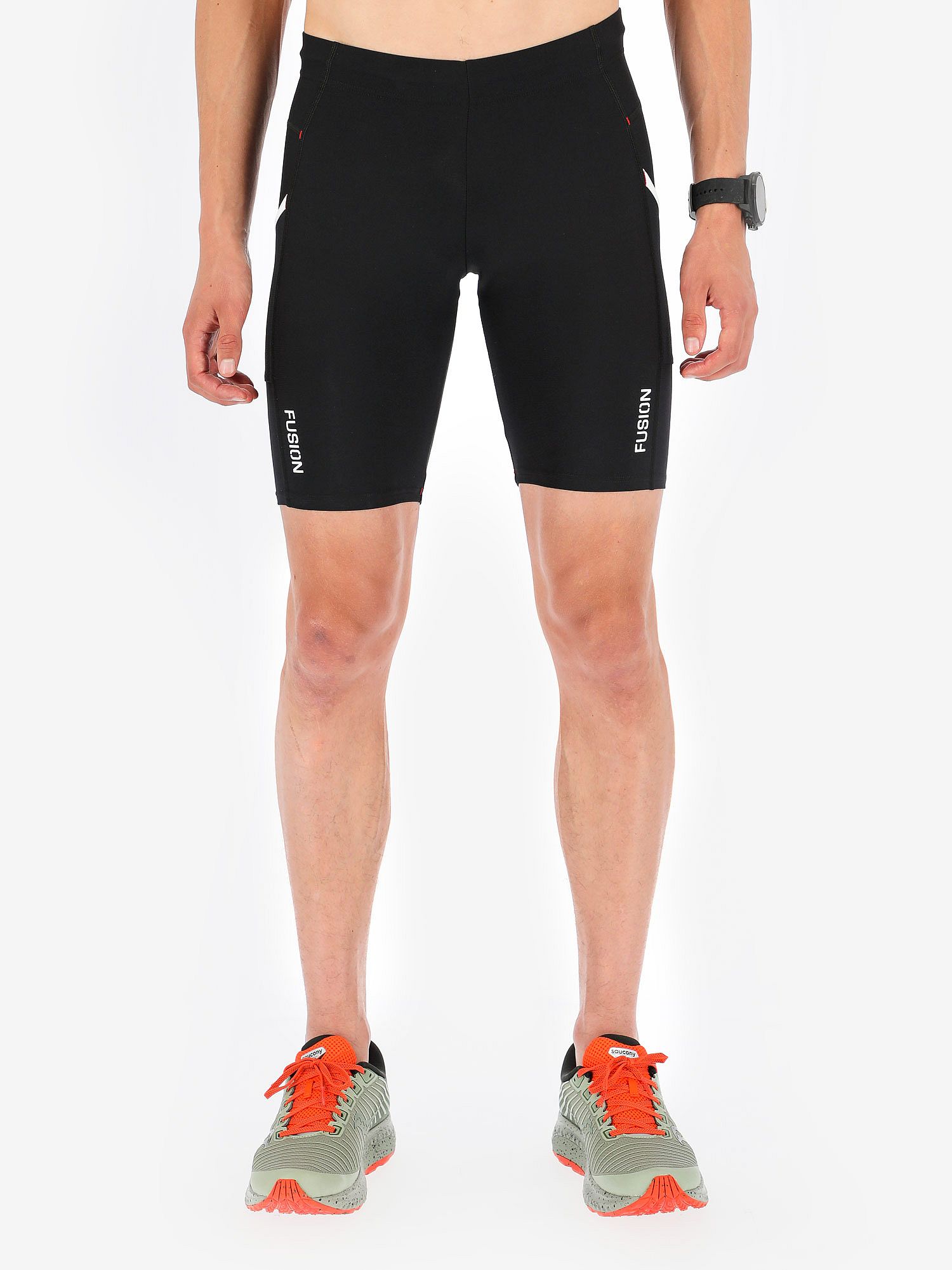 88263-Fusion-C3-Short-Tights-zwart-unisex-afbeelding-6