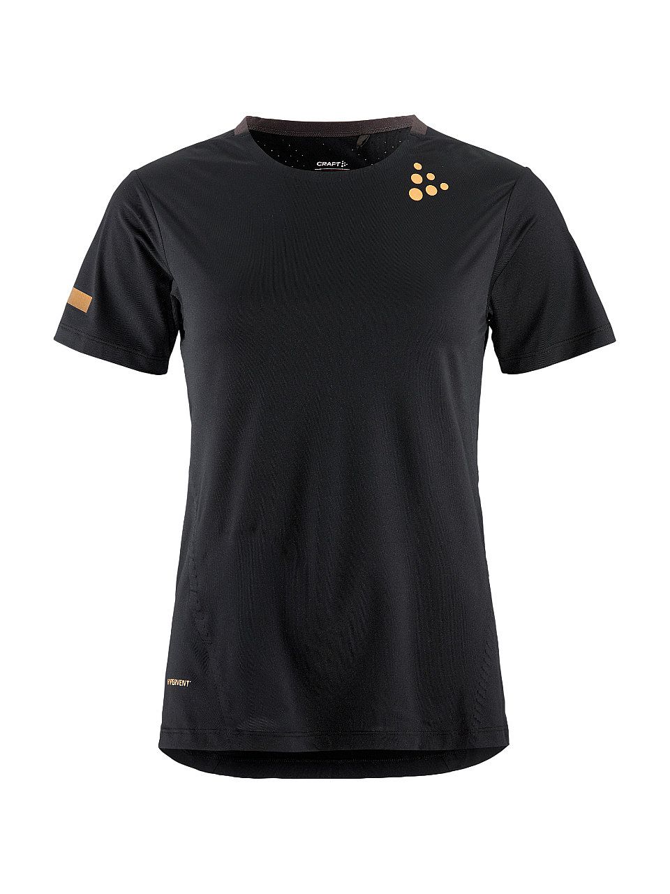 114420-Craft-PRO-Hypervent-hardloopshirt-korte-mouw-2-zwart-dames-afbeelding-1