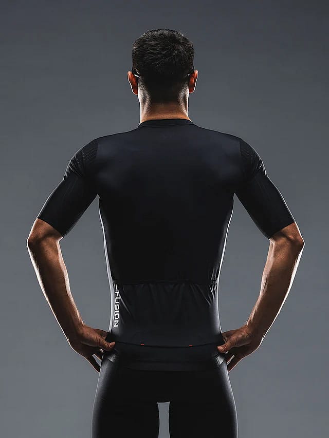 100522-Fusion-TEMPO-TWO-Cycling-Jersey-zwart-Unisex-afbeelding-2