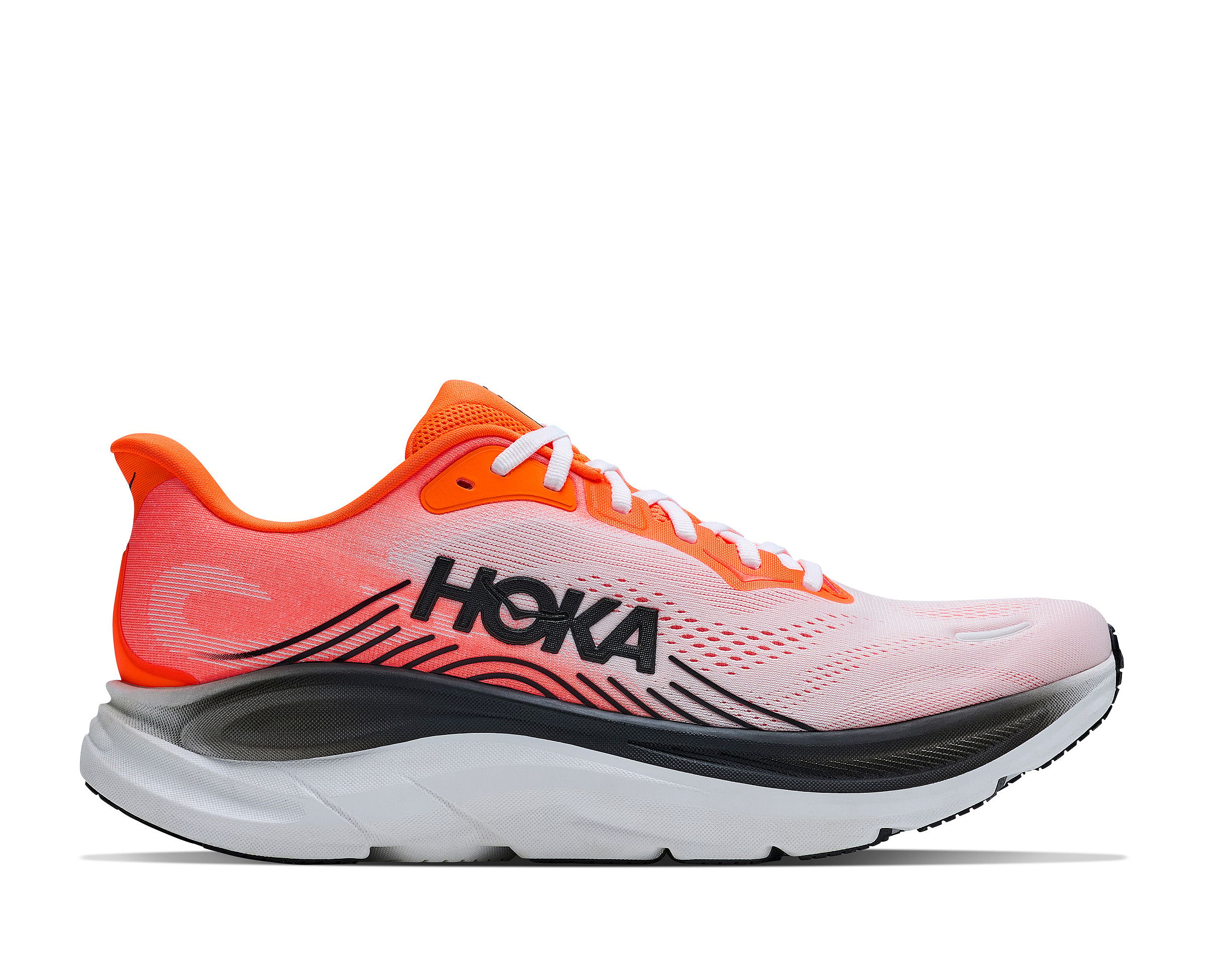 145457-Hoka-Clifton-11-hardloopschoenen-neon-tangerinefrost-heren-afbeelding-1
