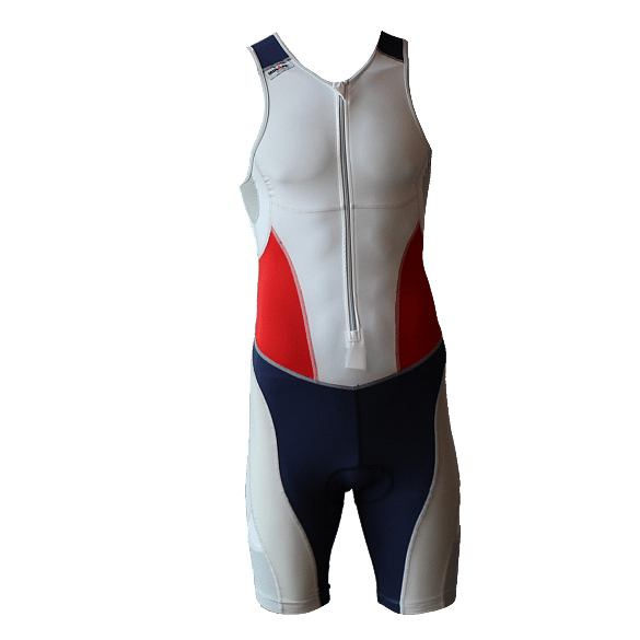 52976-Ironman-trisuit-front-zip-mouwloos-extreme-suit-witblauwrood-heren-afbeelding-1