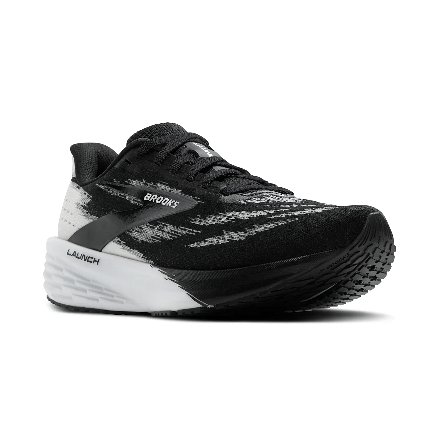 109848-Brooks-launch-11-hardloopschoenen-blackwhite-heren-afbeelding-2