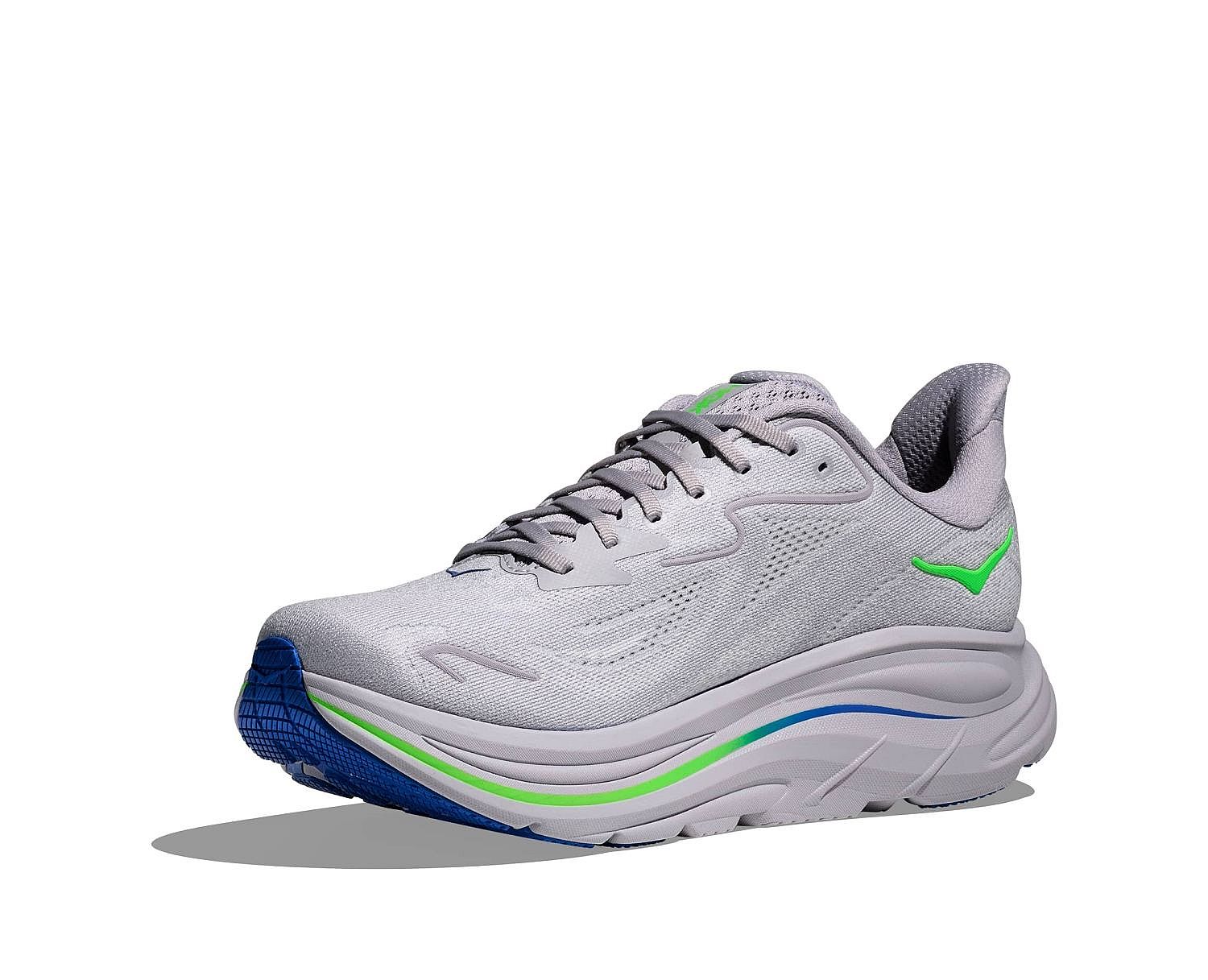 122365-Hoka-Clifton-10-hardloopschoenen-Ash-GreyNeon-Green-heren-afbeelding-3