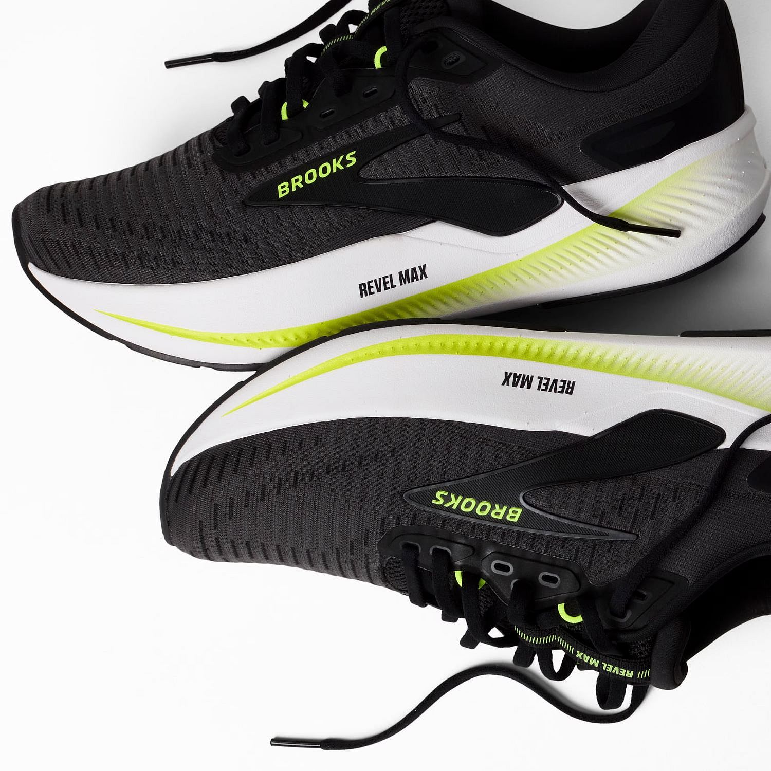 122347-Brooks-Revel-Max-hardloopschoenen-EbonyBlackNightlife-Gecko-heren-afbeelding-3