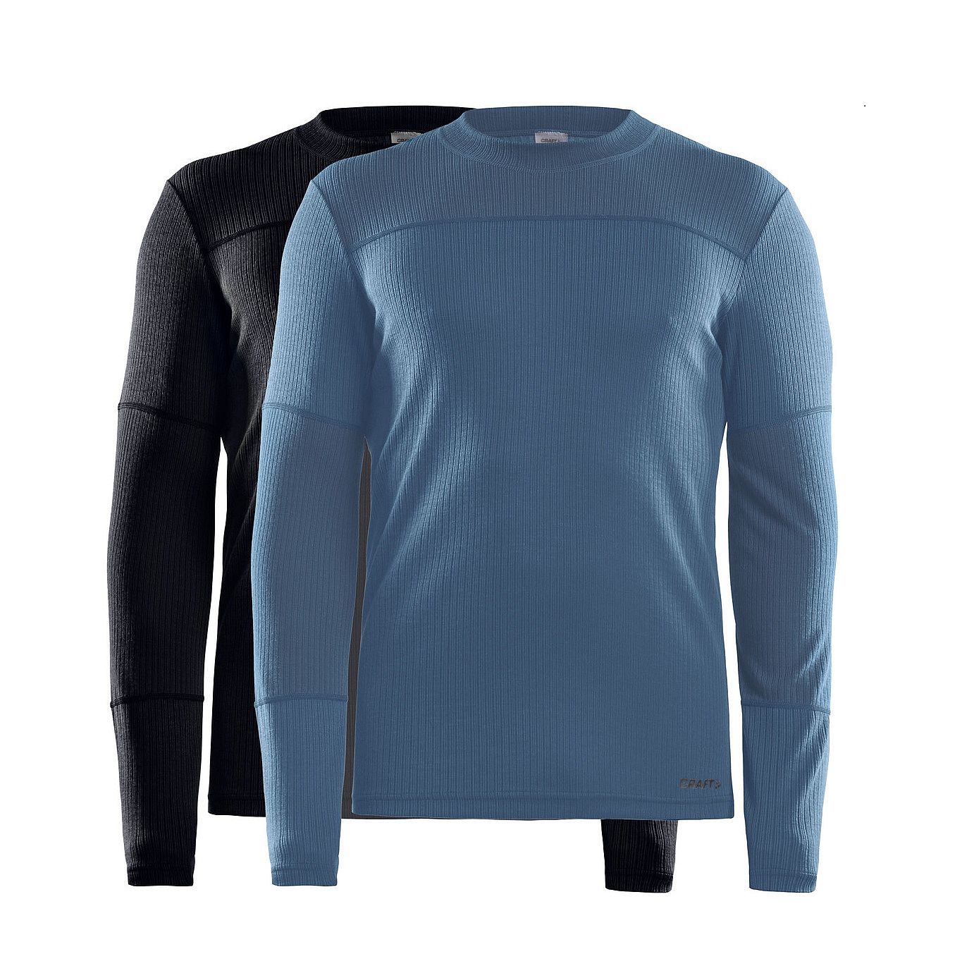 1911948-999376-Craft-Core-Dry-ondershirt-2-pack-lange-mouw-zwartblauw-heren-afbeelding-1