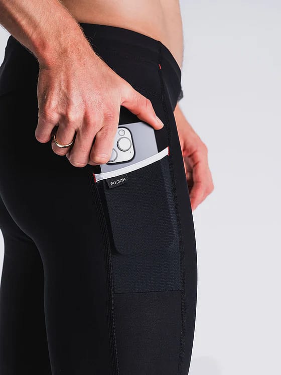 113563-Fusion-C3-Short-Tights-super-black-unisex-afbeelding-3