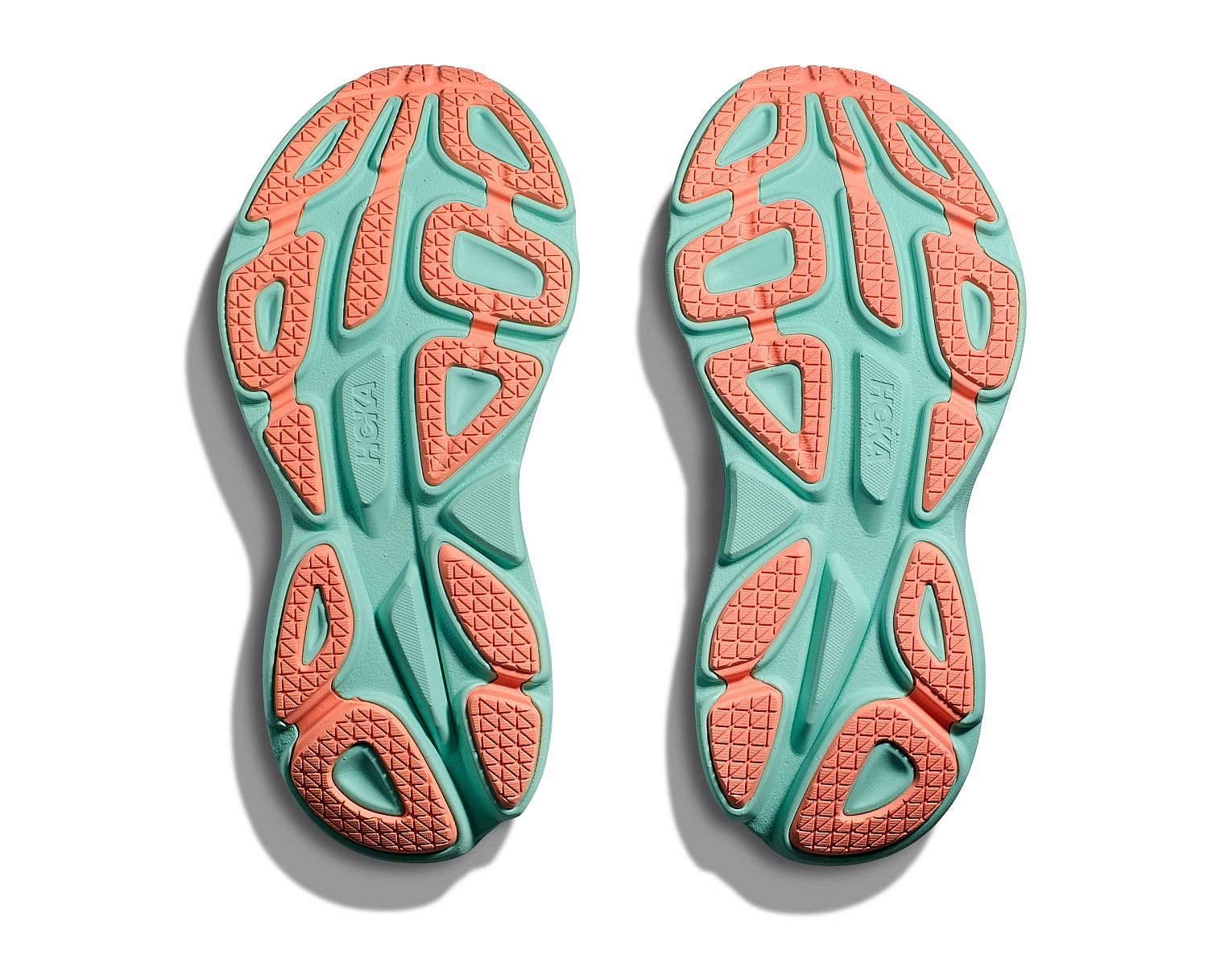100904-Hoka-Bondi-8-hardloopschoenen-blauwgroenoranje-dames-afbeelding-7