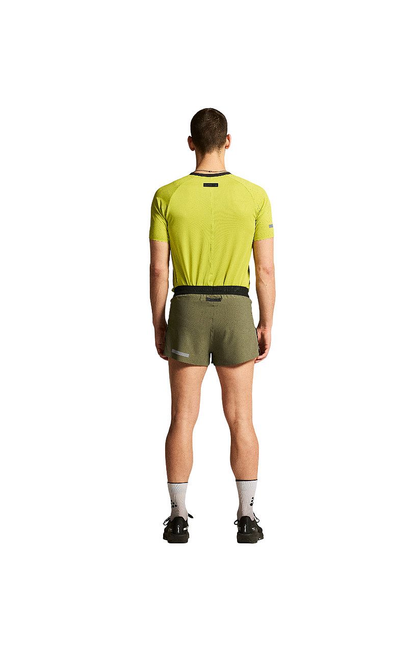 114750-Craft-PRO-Hypervent-Split-hardloopbroek-kort-2-groen-heren-afbeelding-3