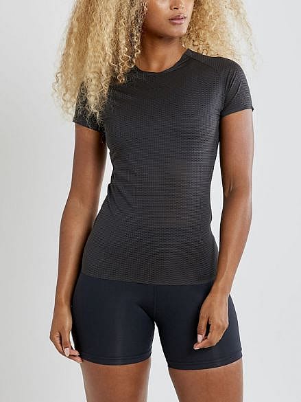 59396-Craft-Pro-Dry-Nanoweight-korte-mouw-ondershirt-zwart-dames-afbeelding-2