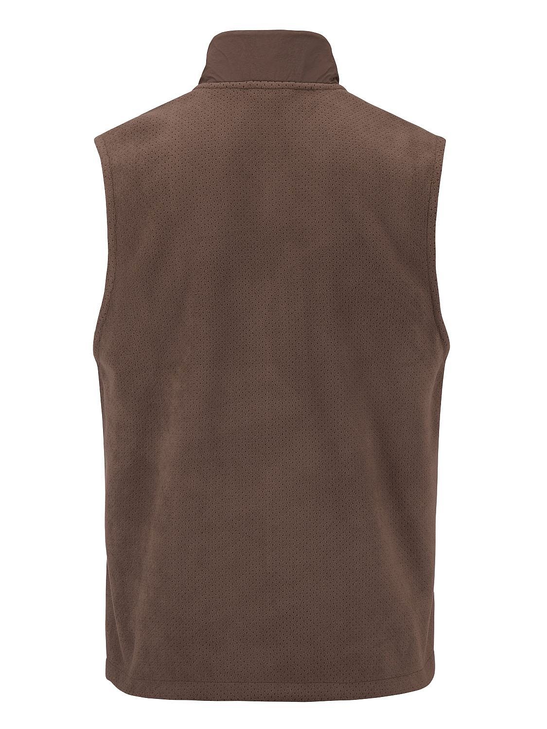 120288-Craft-Subz-Fleece-hardloopvest-mouwloos-bruin-heren-afbeelding-6