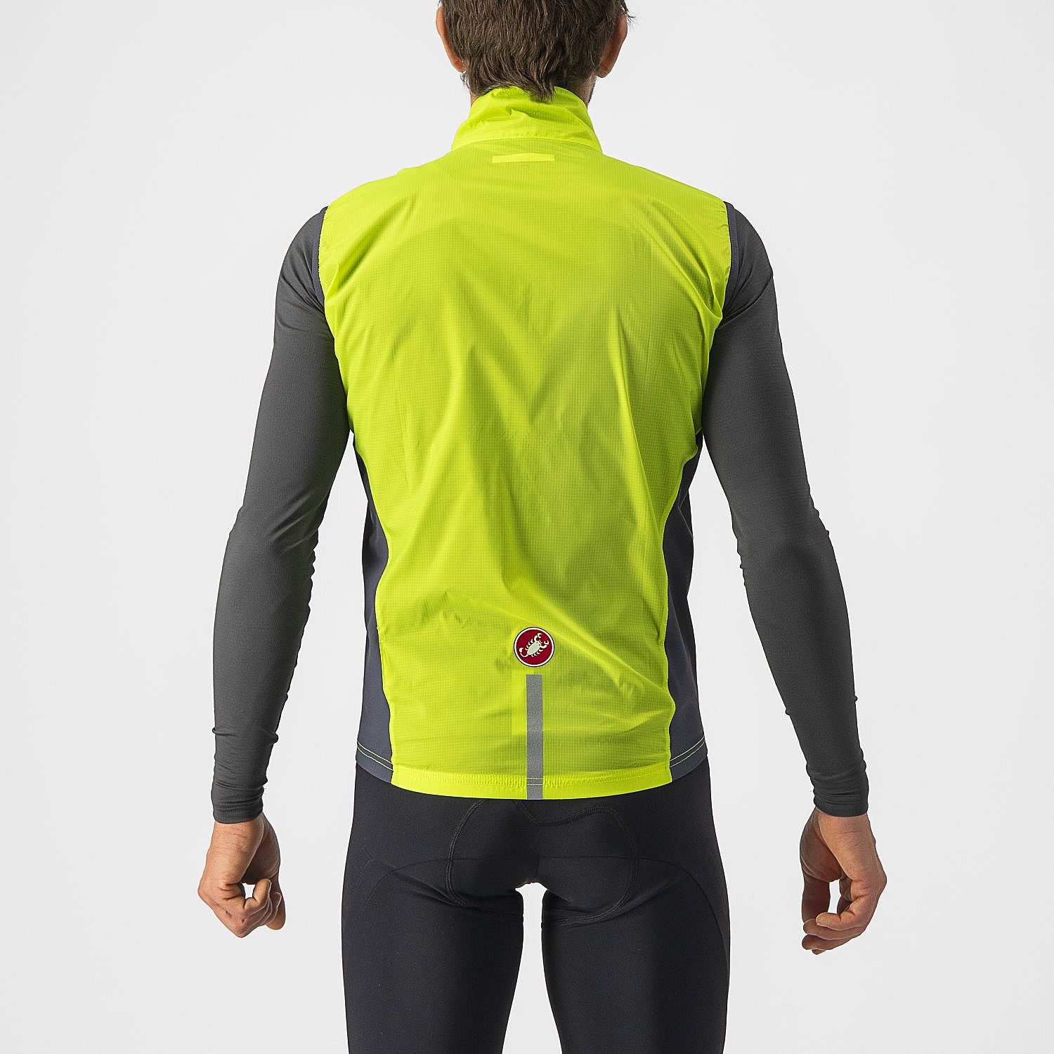 80613-Castelli-Squadra-stretch-mouwloos-vest-groengeel-heren-afbeelding-2