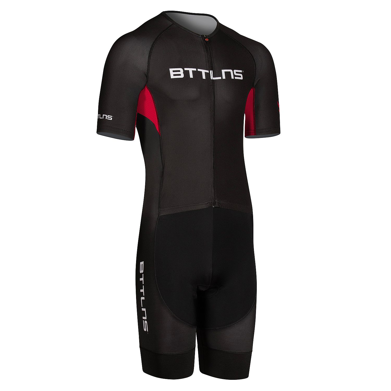 105602-BTTLNS-Chimera-1.0-basic-trisuit-korte-mouw-zwartrood-heren-afbeelding-1
