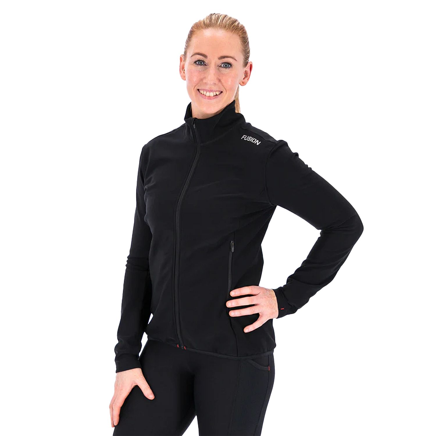 1062-BLK-Fusion-Recharge-Full-Zip-Jacket-zwart-dames-afbeelding-1