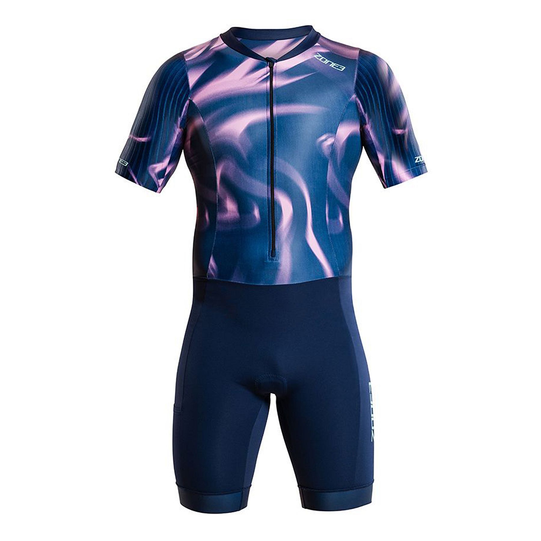 140032-Zone3-Activate-trisuit-korte-mouw-heren-blauwpaars-afbeelding-1