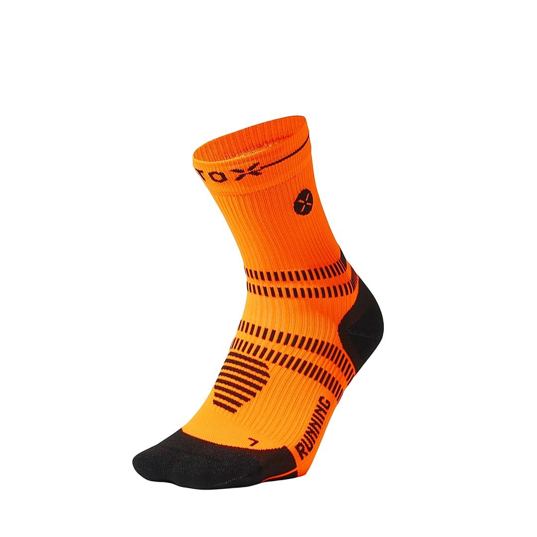 116358-Stox-Running-Ankle-Socks-oranje-heren-afbeelding-1