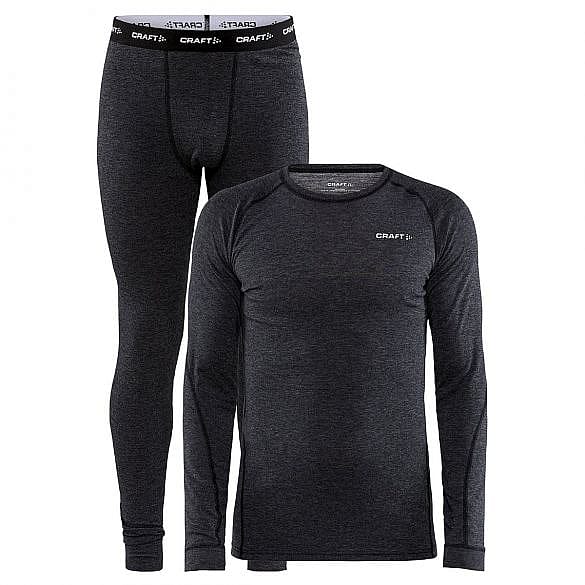 1909711-998000-Craft-Cool-Merino-onderkleding-set-zwart-heren-afbeelding-1