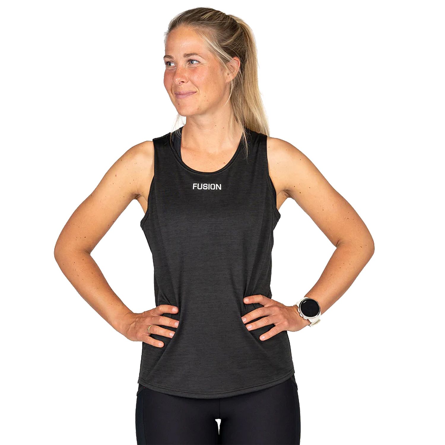 88666-Fusion-C3-Singlet-zwart-dames-afbeelding-1