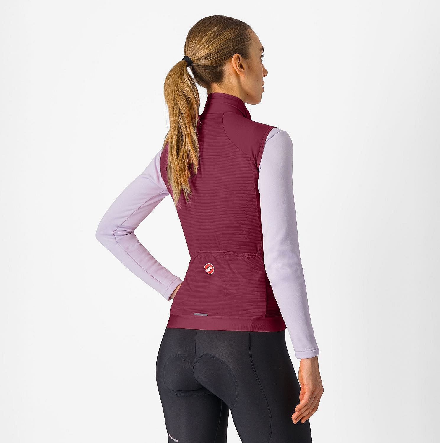 104856-Castelli-Espresso-vest-mouwloos-deep-bordeaux-dames-afbeelding-2