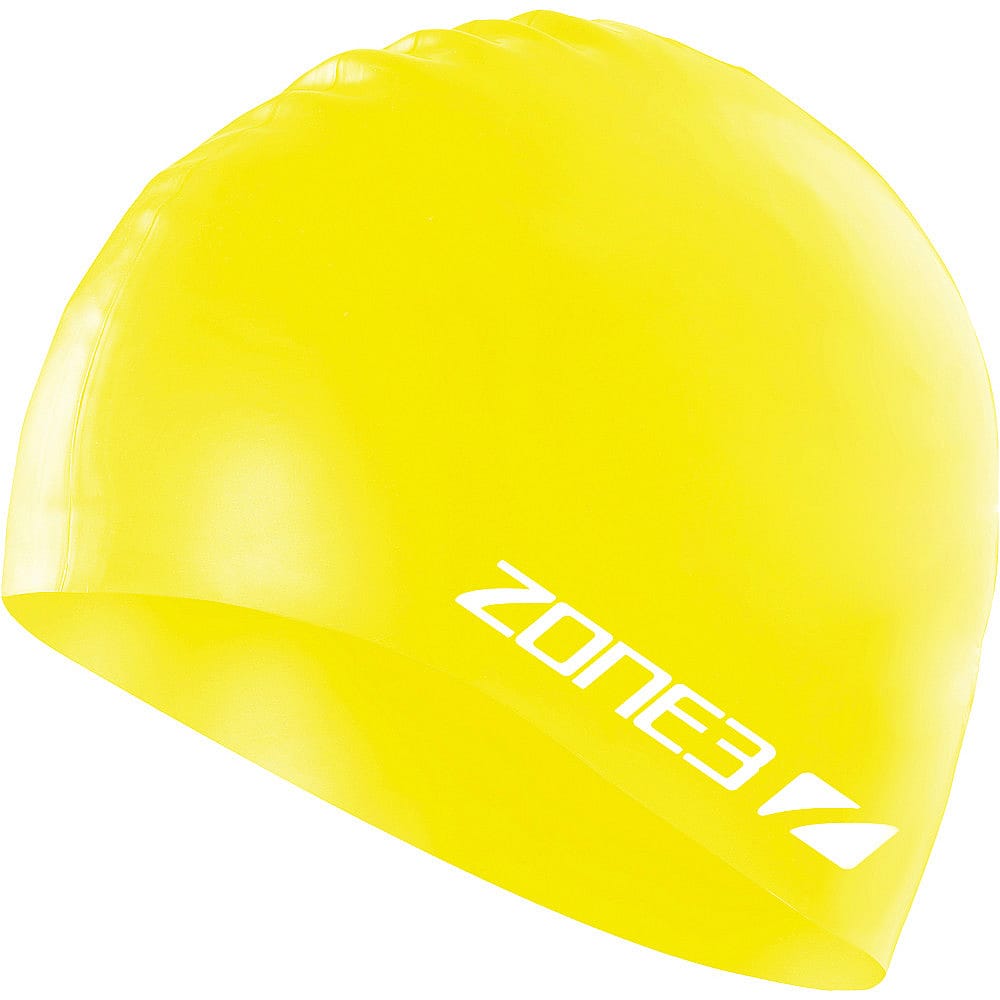 29321-Zone3-Silicone-swim-cap-geel-afbeelding-1