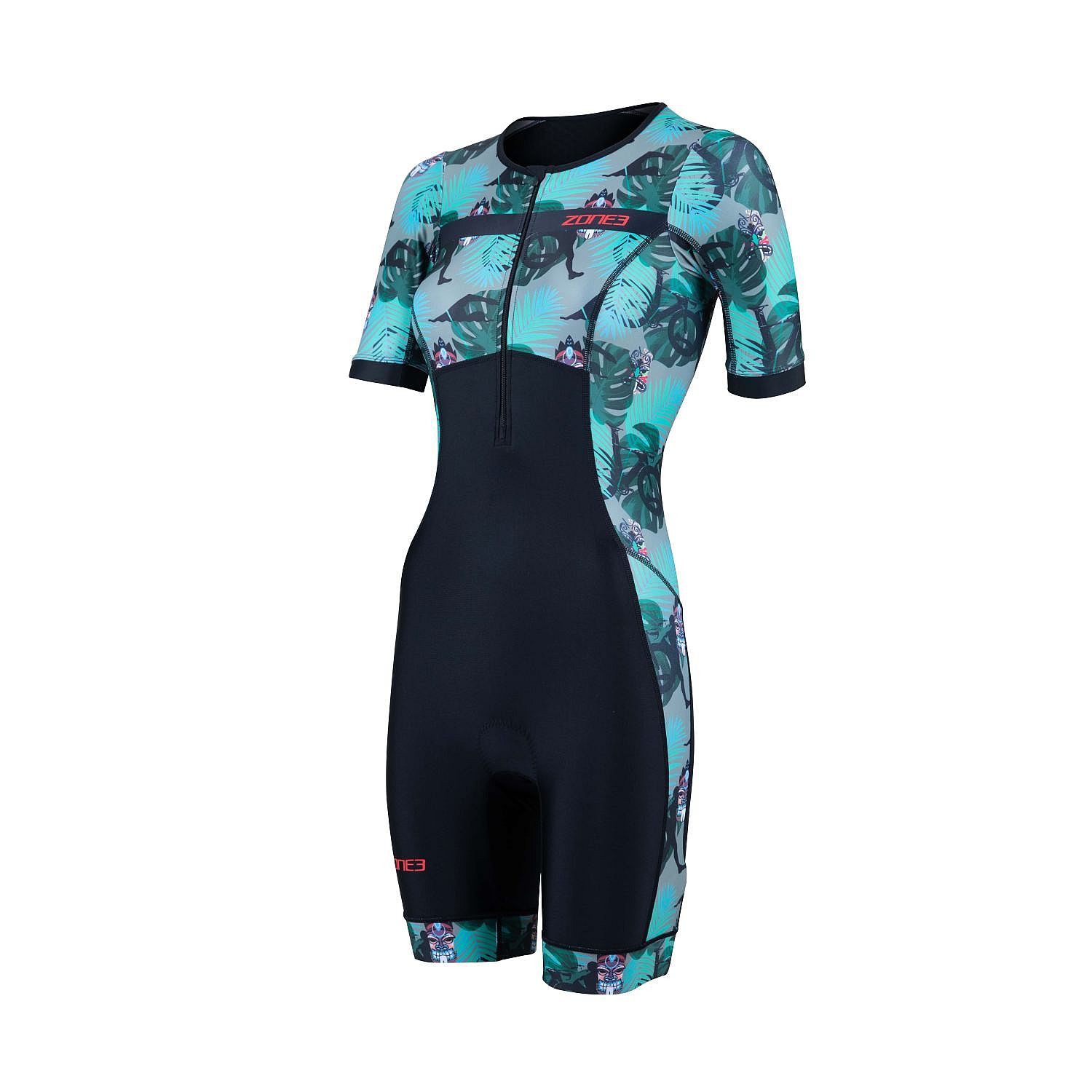97496-Zone3-Activate-plus-korte-mouw-trisuit-Tribal-Rush-dames-afbeelding-1