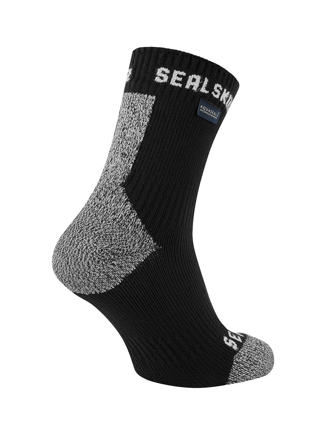 47207-Sealskinz-Dunton-All-weather-fietssok-met-Hydrostop-zwartgrijs-afbeelding-1