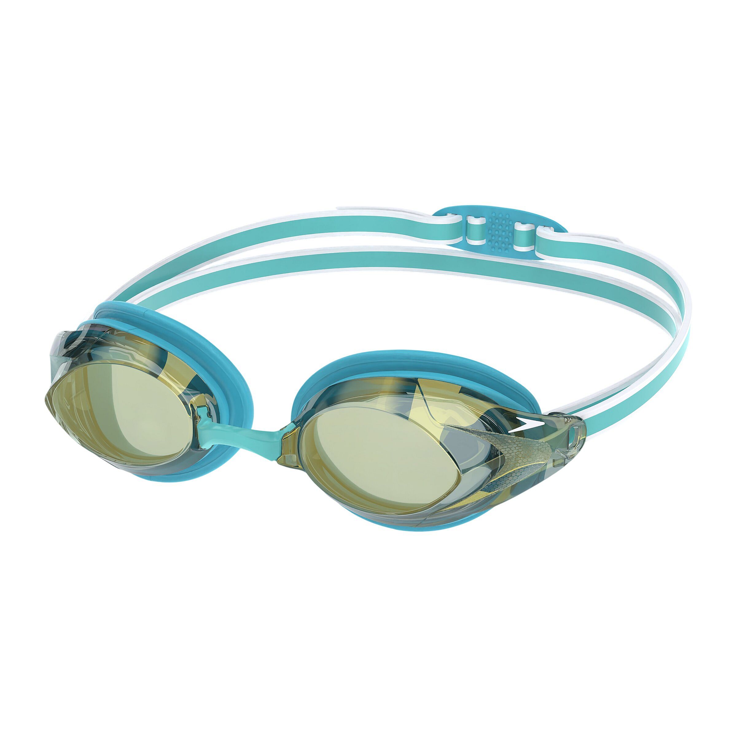 145307-Speedo-Vanquisher-3.0-Mirror-zwembril-bluegold-dames-afbeelding-1
