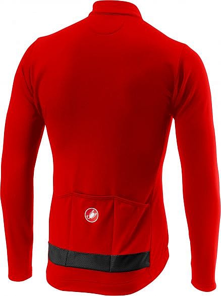 42106-Castelli-Puro-3-lange-mouw-fietsshirt-rood-heren-afbeelding-2
