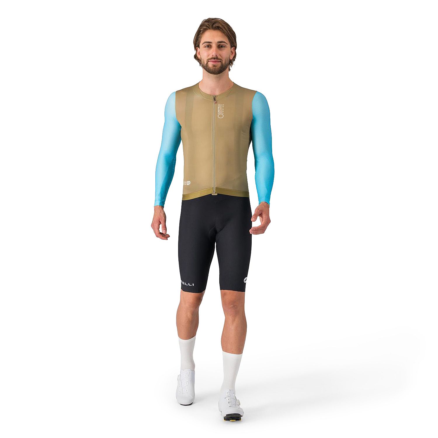 140627-Castelli-corretto-ls-jersey-elmwoodneon-cobalt-white-heren-afbeelding-1