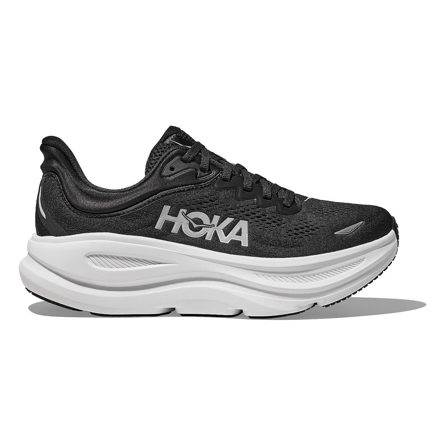 1162011-BWHT-Hoka-Bondi-9-hardloopschoenen-zwartwit-heren-afbeelding-1